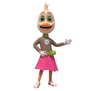 Coco Duck Taffey Pop Character